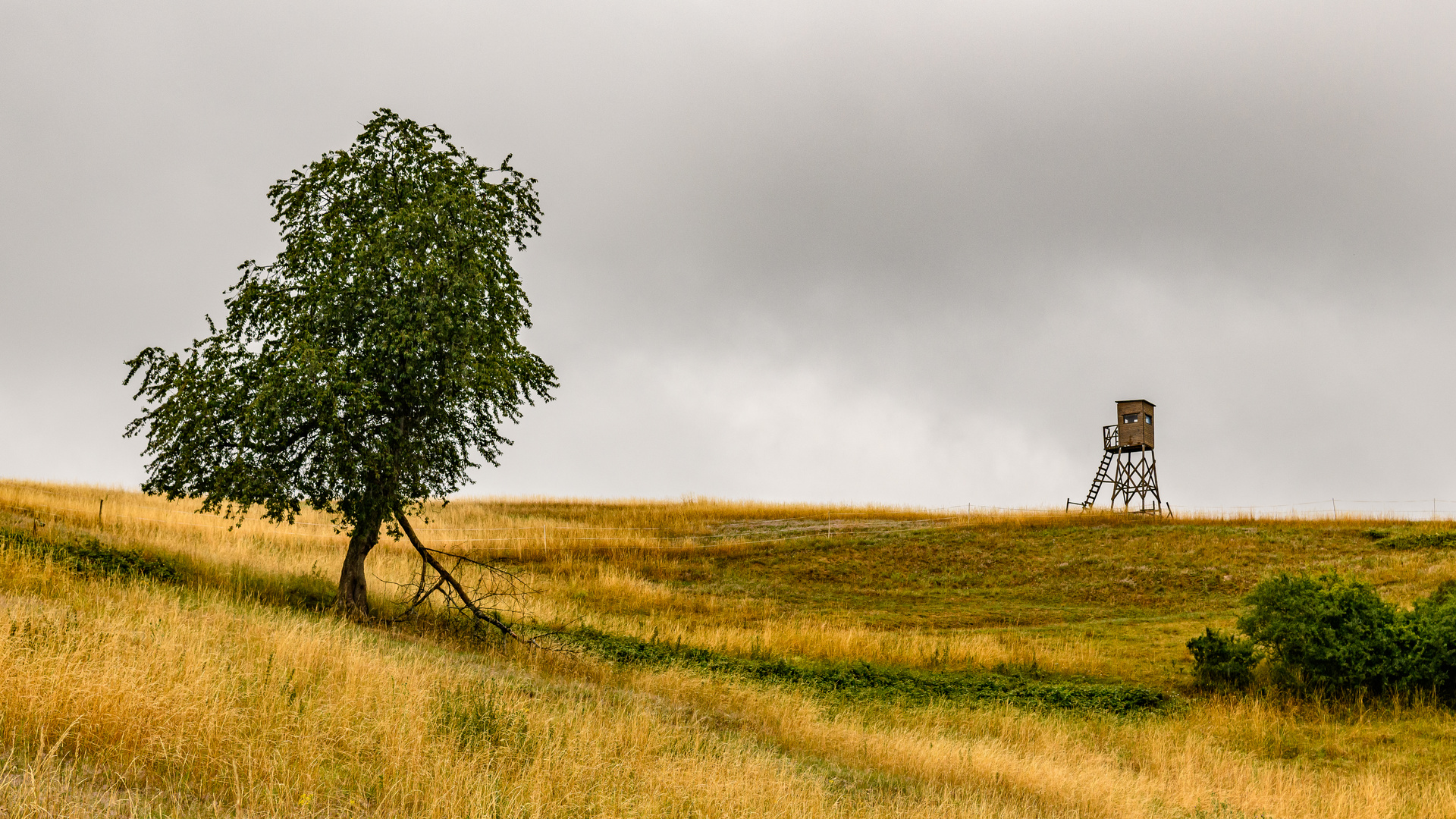 Landschaft in der Nähe vom Kloster Marienhaus