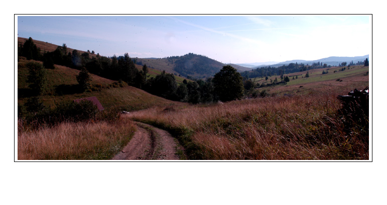 Landschaft in der Ostslowakei