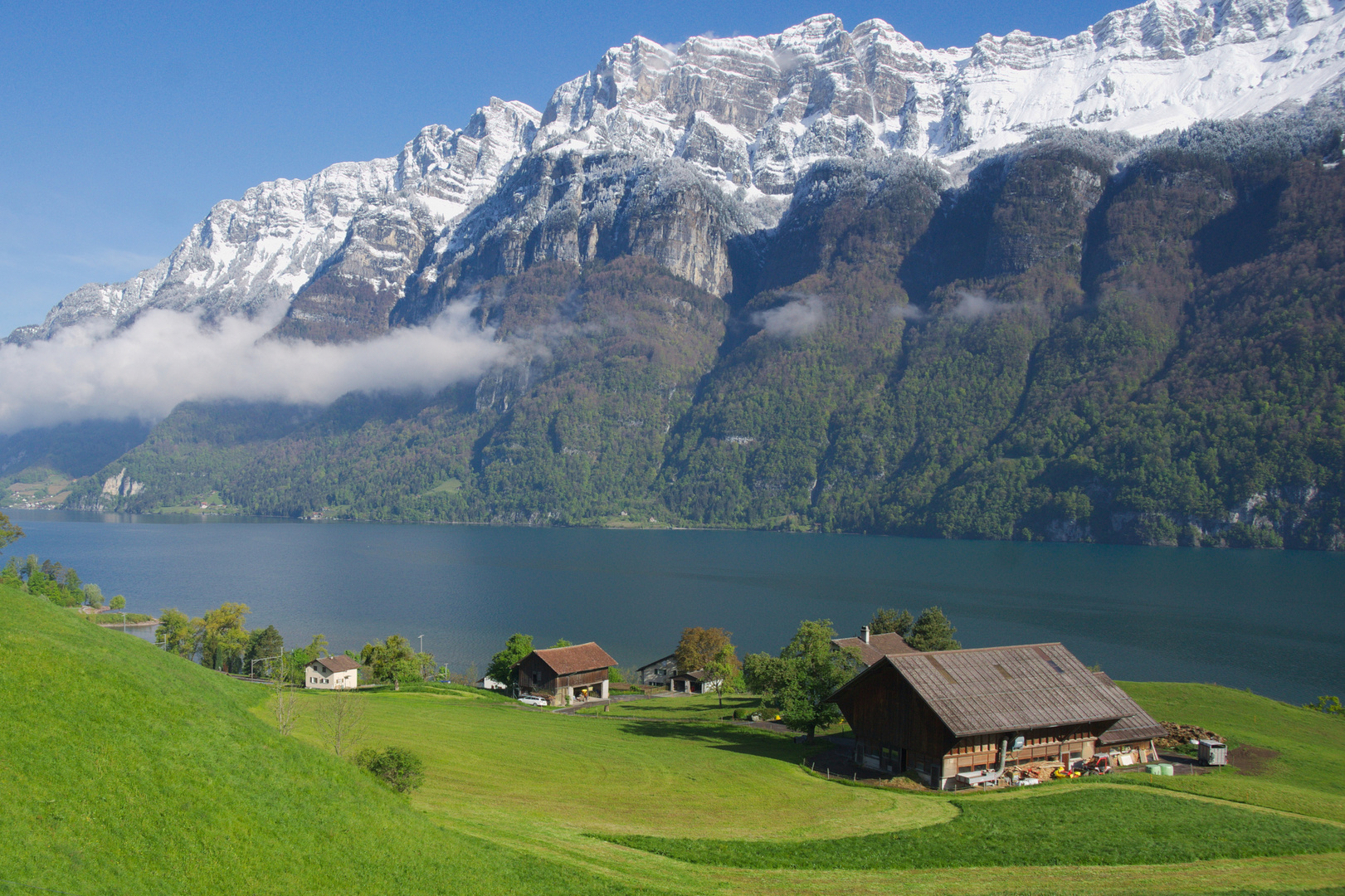 Landschaft in der Schweiz