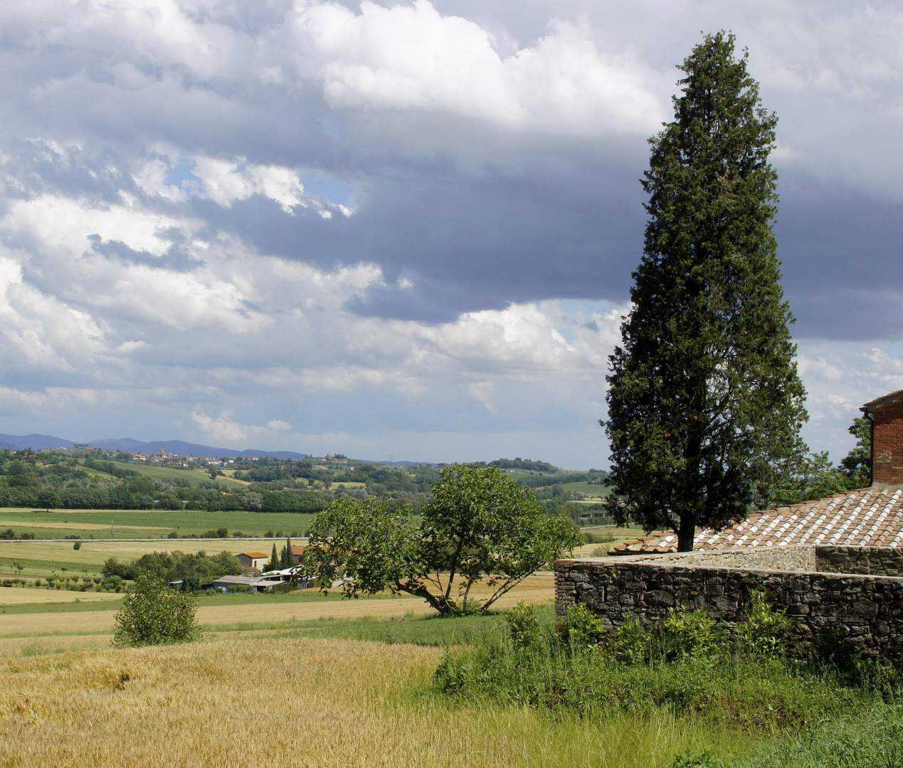 Landschaft in der Toskana