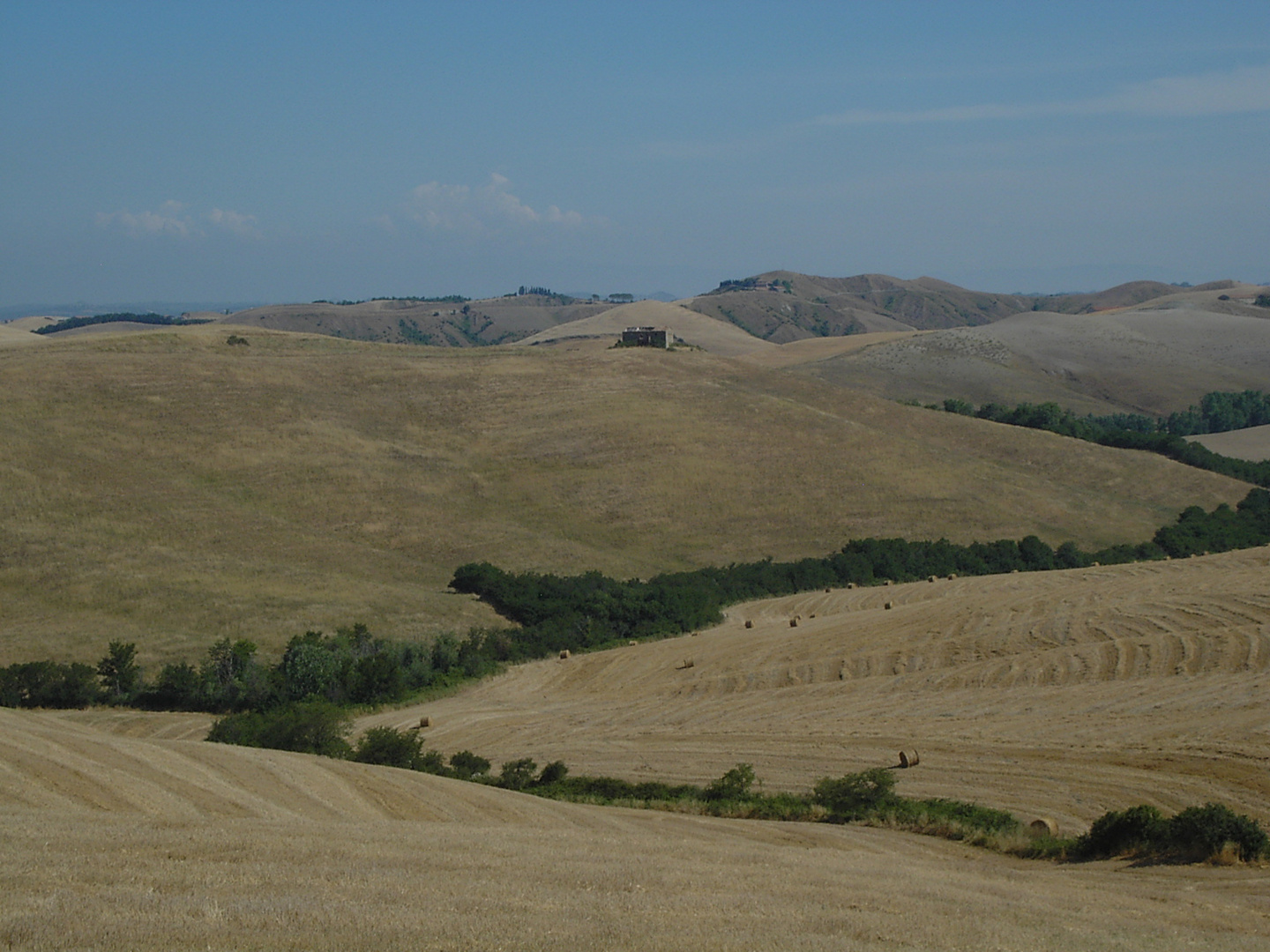 Landschaft in der Toskana