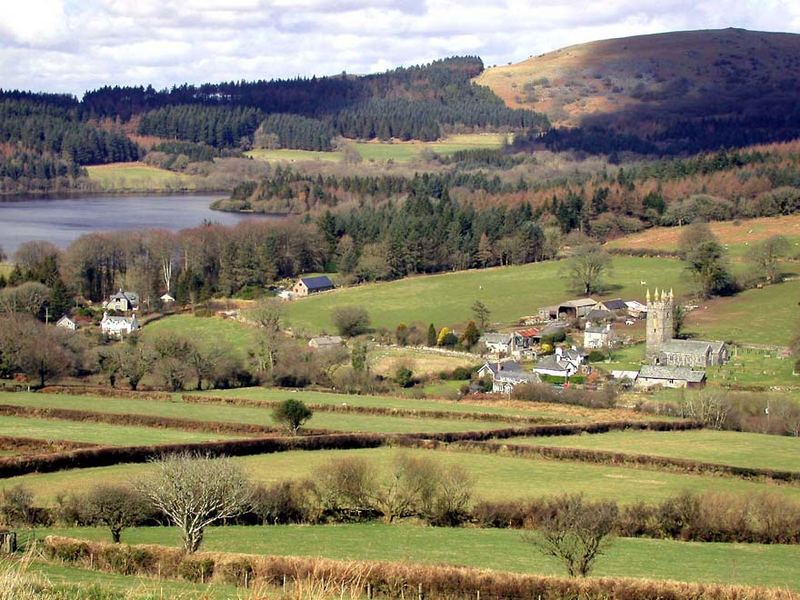 Landschaft in Devon