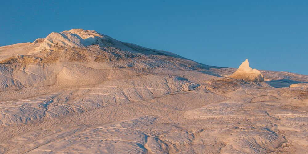 Landschaft in Eis