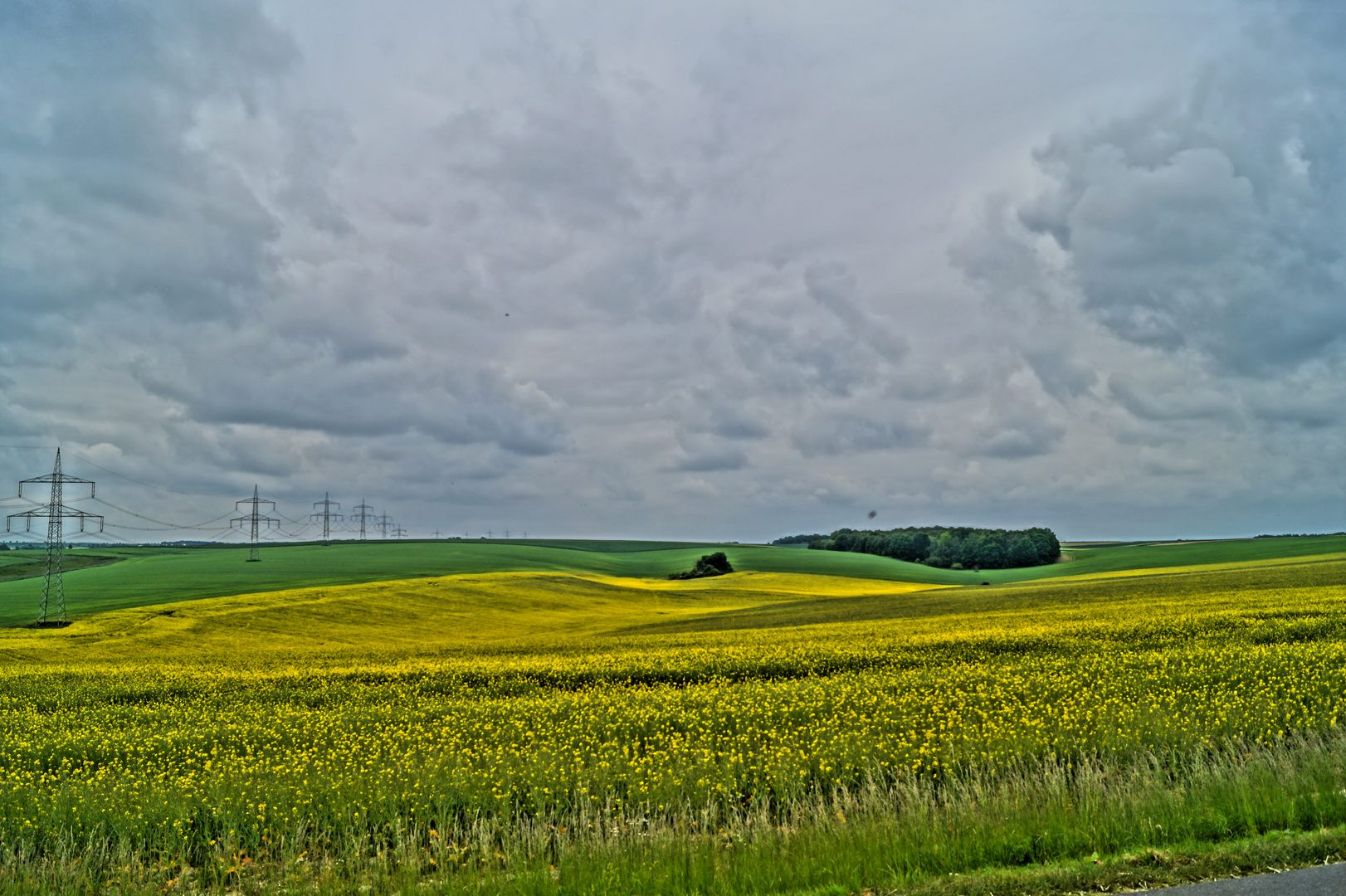 Landschaft in HDR