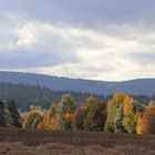 Landschaft in Herbstfarben