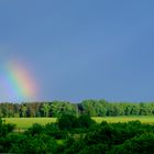 Landschaft in intensivem Licht