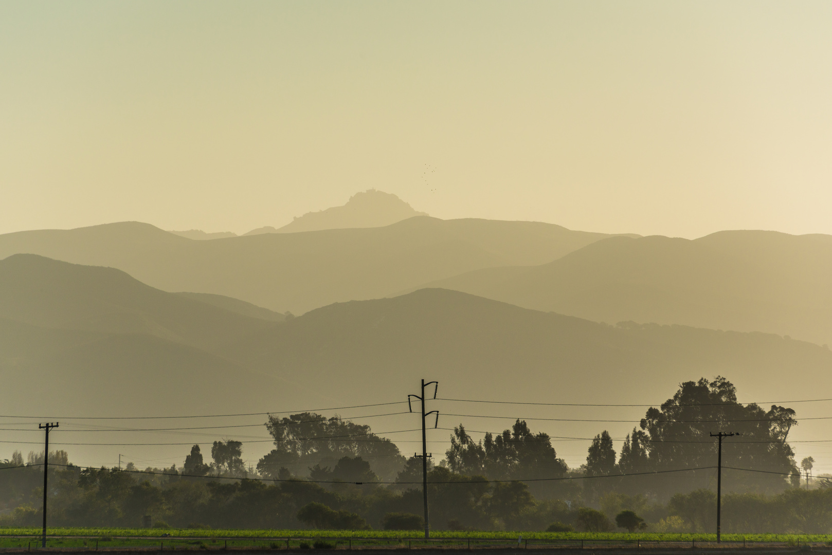 Landschaft in Kalifornien 