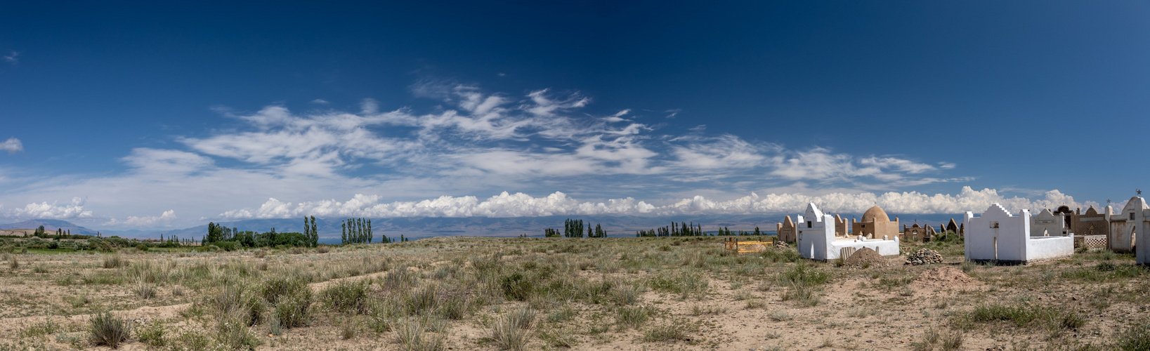 Landschaft in Kirgistan