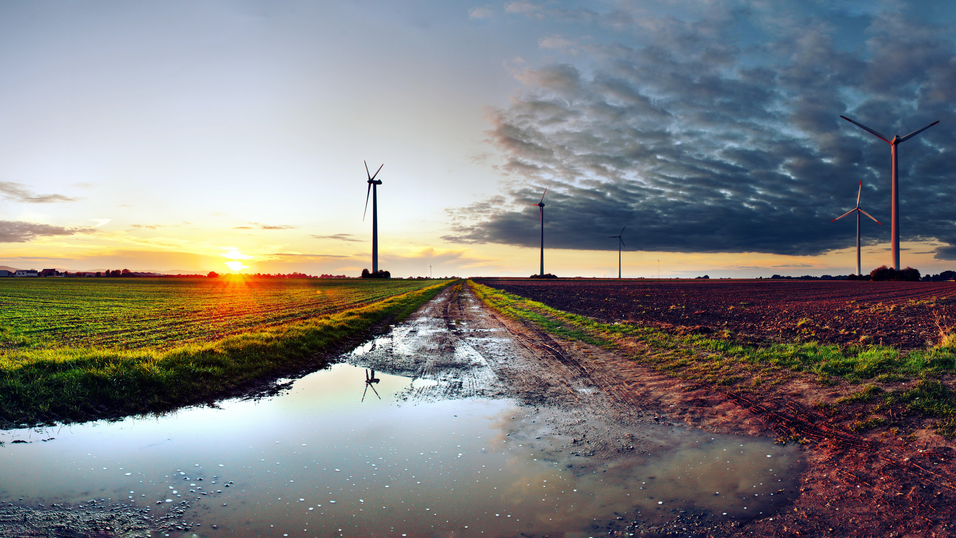 Landschaft in Minden 