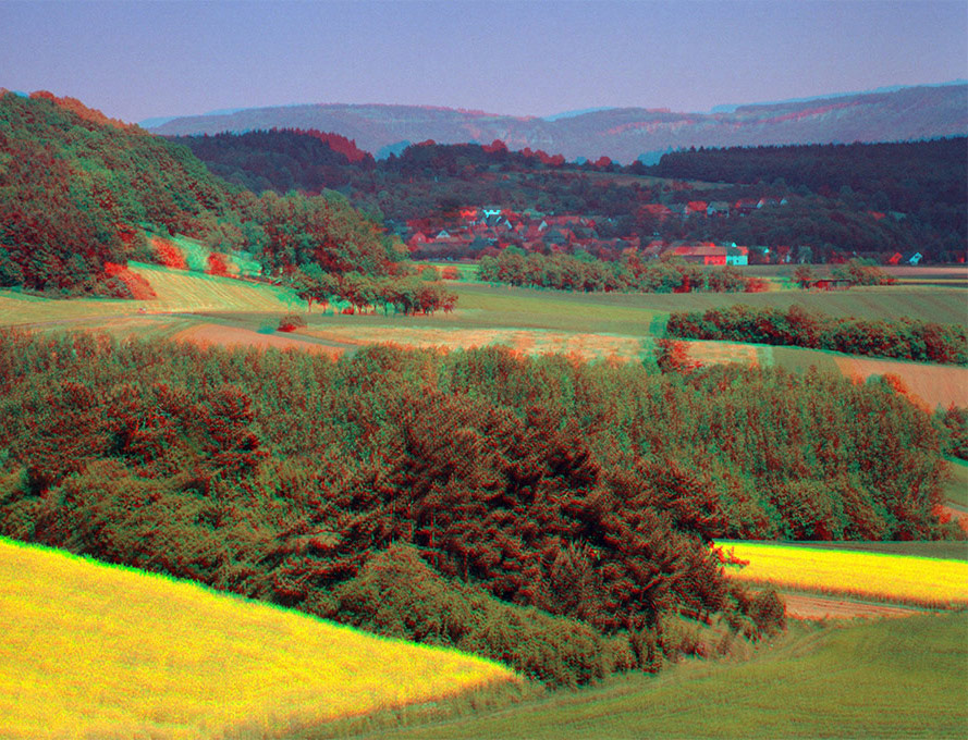 Landschaft in Nordhessen