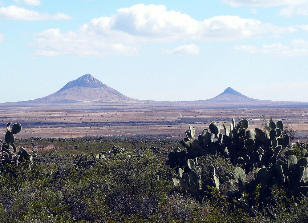 Landschaft in Nordmexico