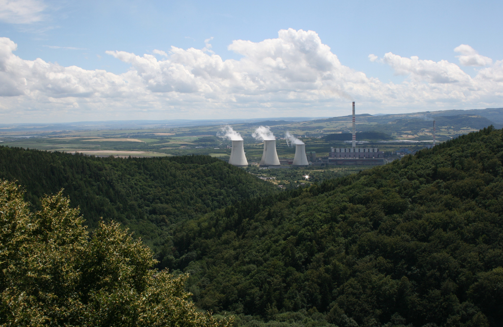 Landschaft in Nordwest-Böhmen