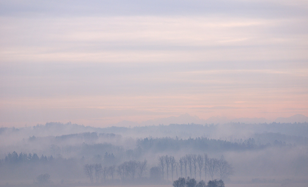 Landschaft in Pastell