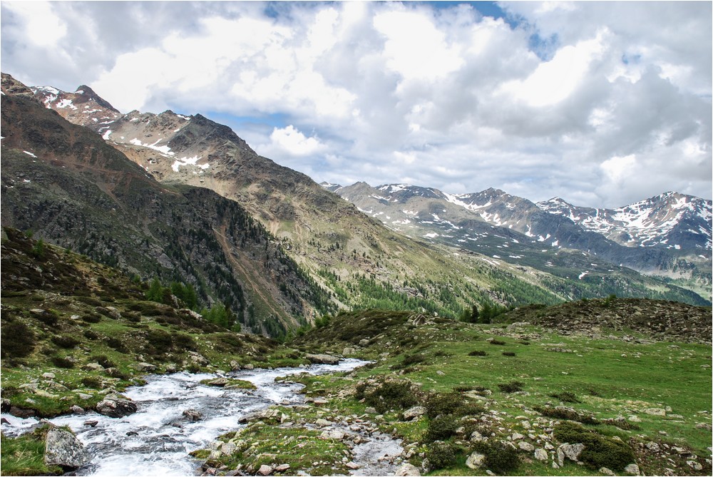 Landschaft in Südtirol ...
