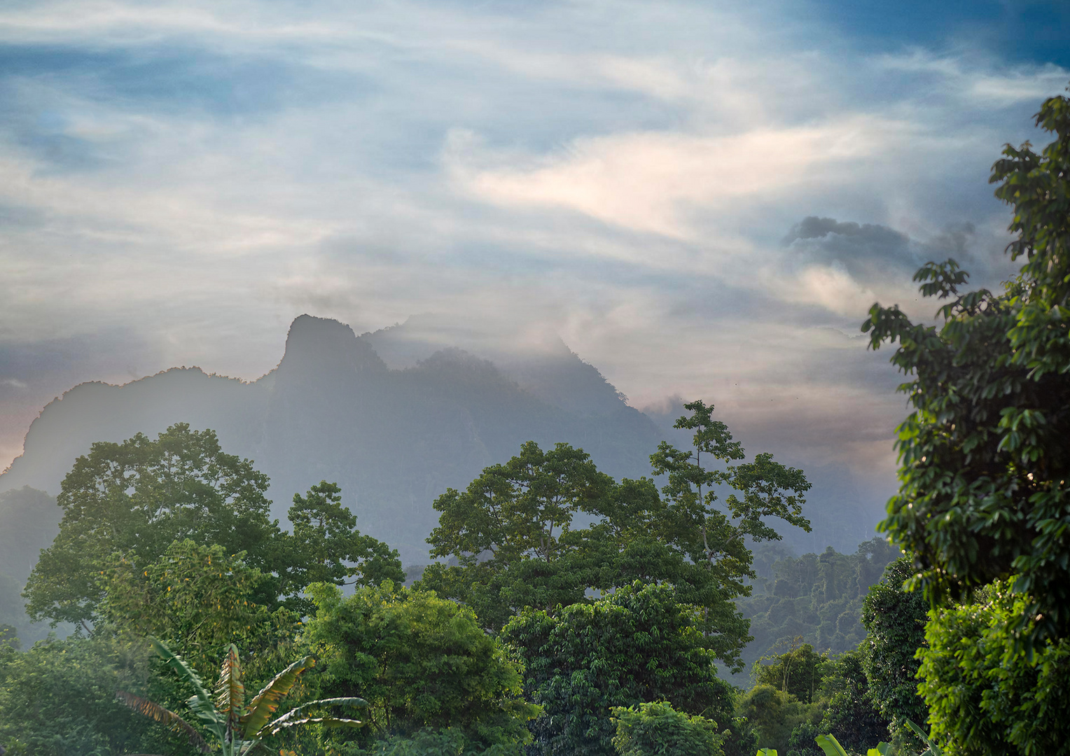 Landschaft in Vang Vieng #2