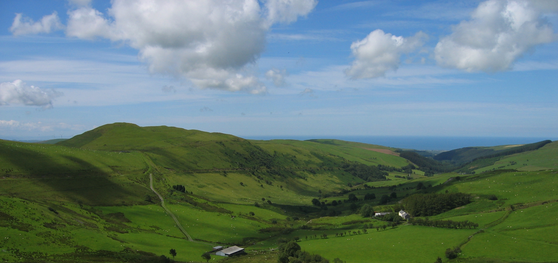 Landschaft in Wales