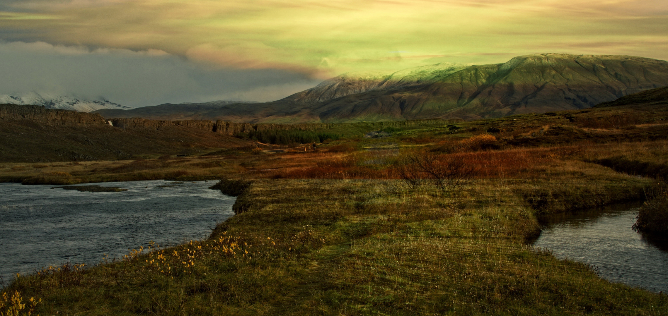 Landschaft, Island