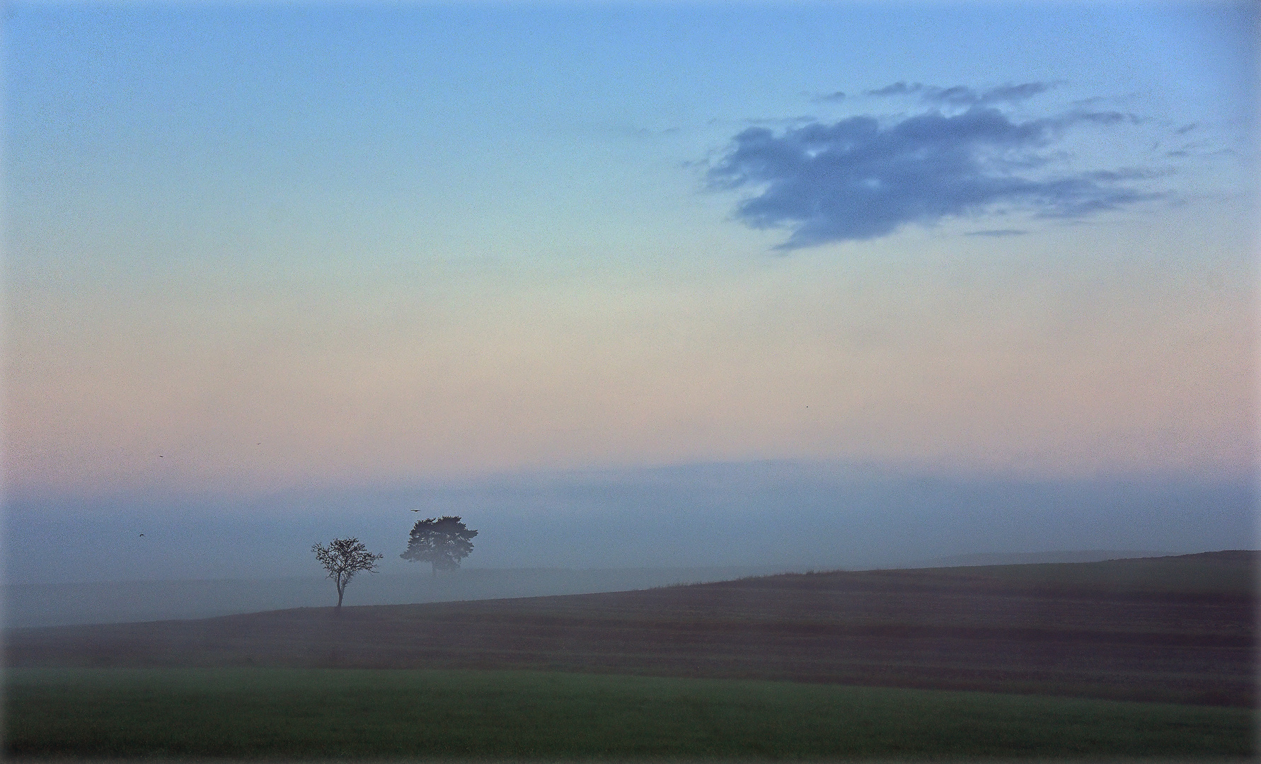 Landschaft, minimalistisch