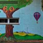 Landschaft mit Fenster und Ballon (landscape with window and ballon)