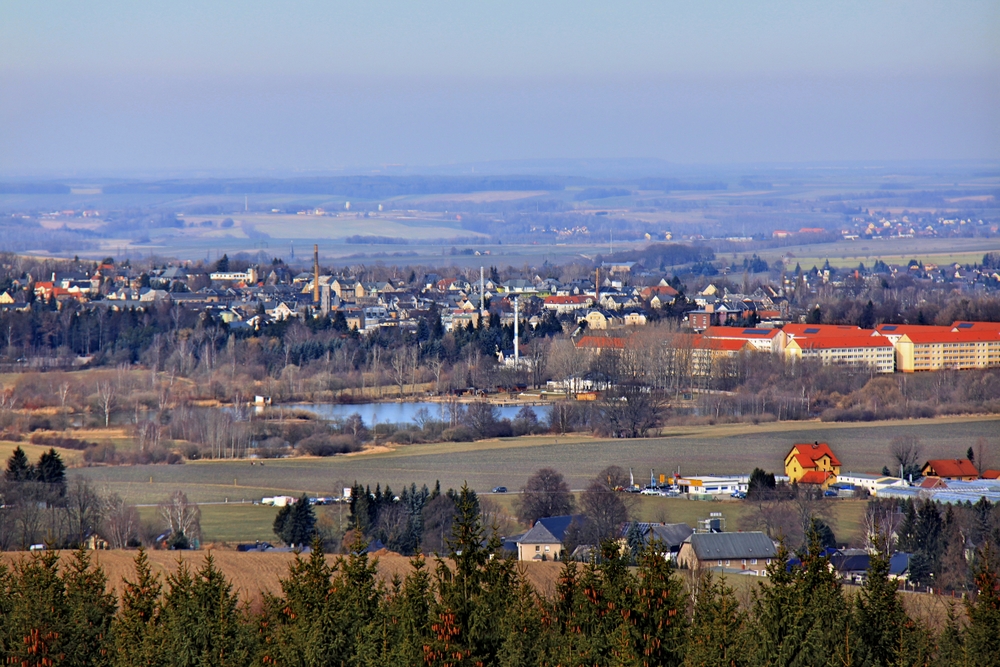 Landschaft mit Limbacher Teichgebiet