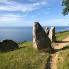 Landschaft mit prähistorischen Steinen