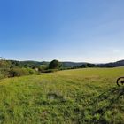 Landschaft mit Schummelrad