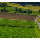 Landschaft mit Straße