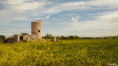 Landschaft mit Turm