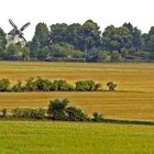 Landschaft mit Windmühle Syrau