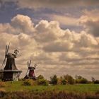 Landschaft mit Windmühlen (2)