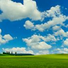 Landschaft mit Wolken