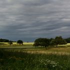 Landschaft mit Wolken