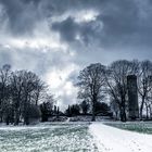 Landschaft mit Wolken