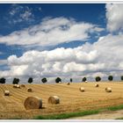 Landschaft mit Wolken