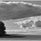 Landschaft mit Wolken