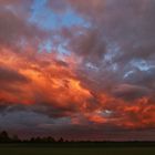 Landschaft mit Wolkenstimmung