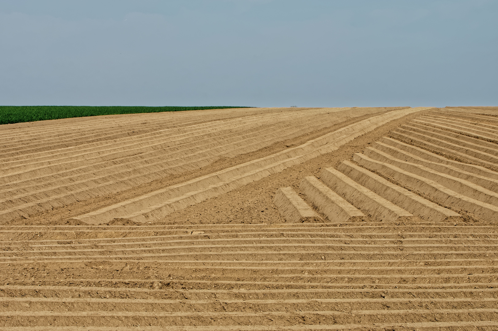 Landschaft mit Zack