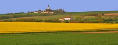 Landschaft nordwestlich von Dresden