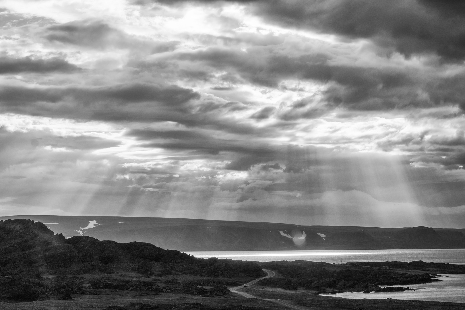 Landschaft Norwegen Barentssee 