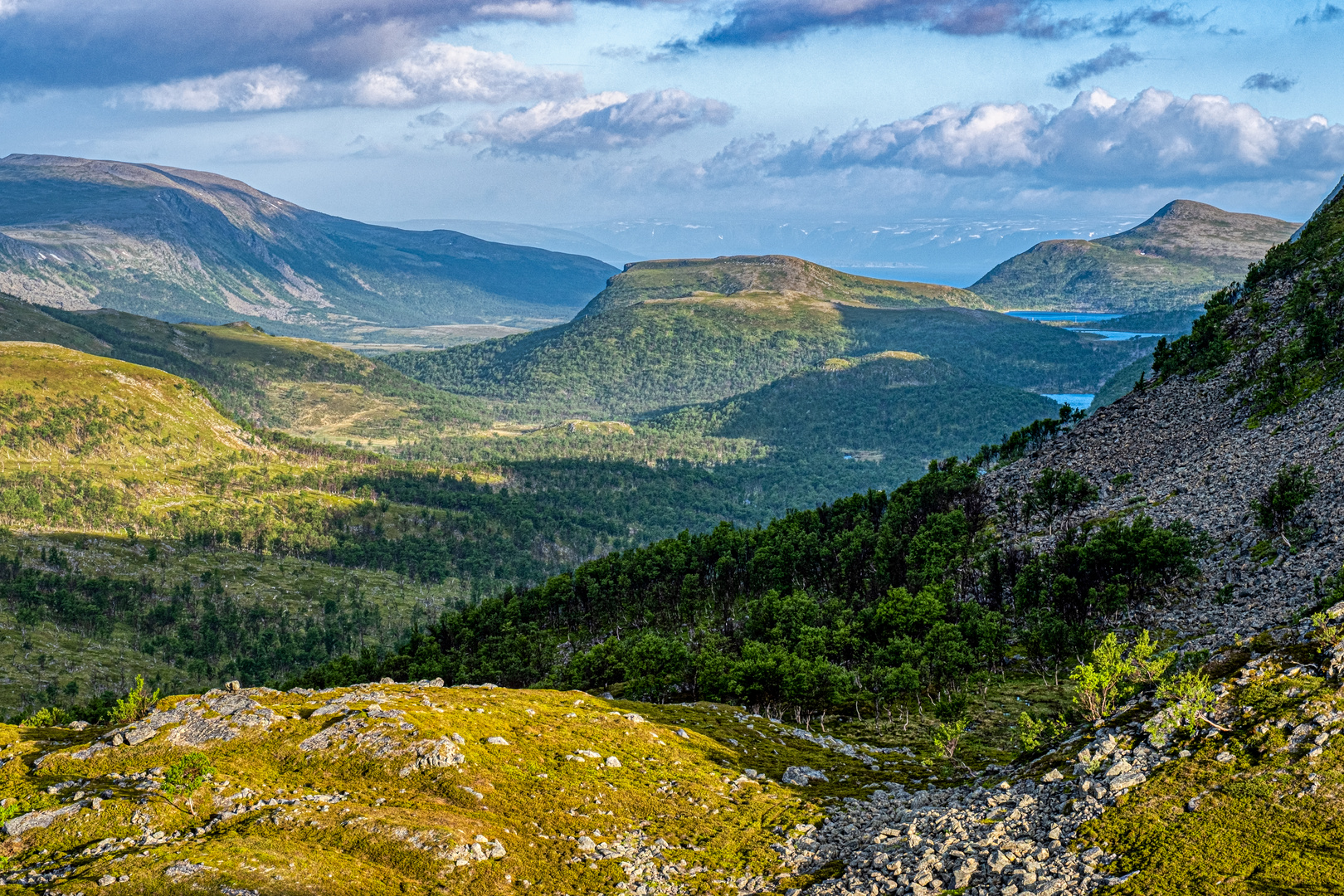 Landschaft Norwegen Straße 888