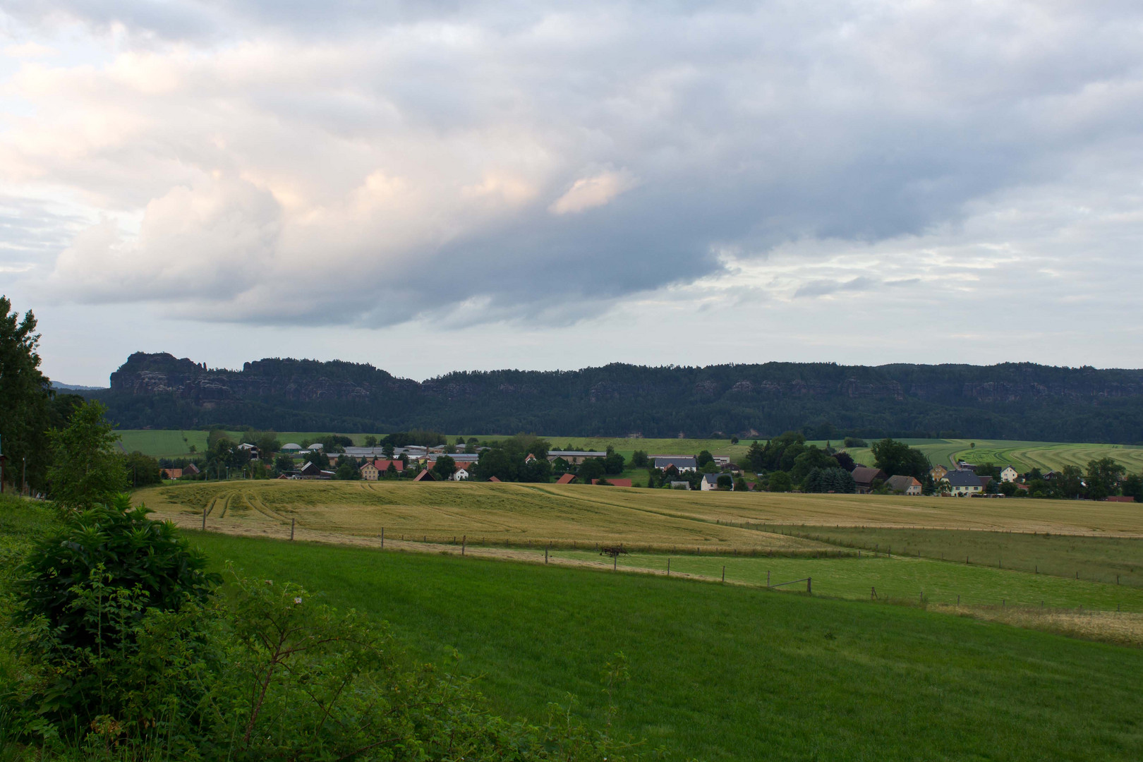 Landschaft Sächsische-Schweiz 1