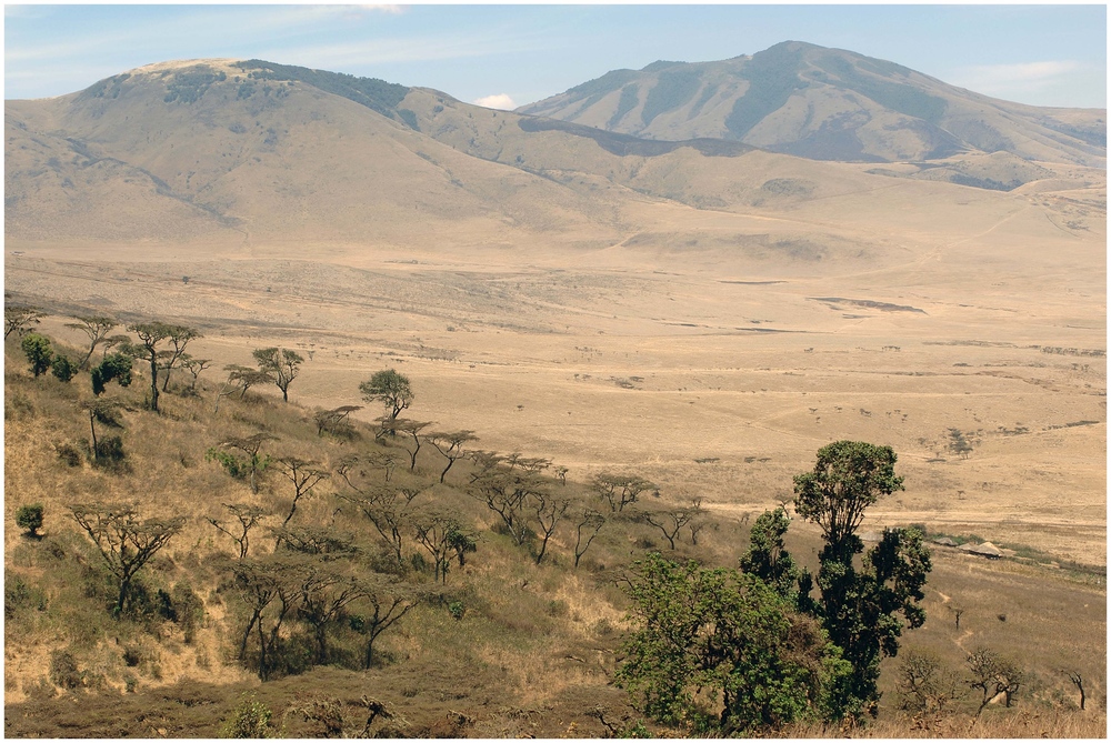 Landschaft südlich der Serengeti