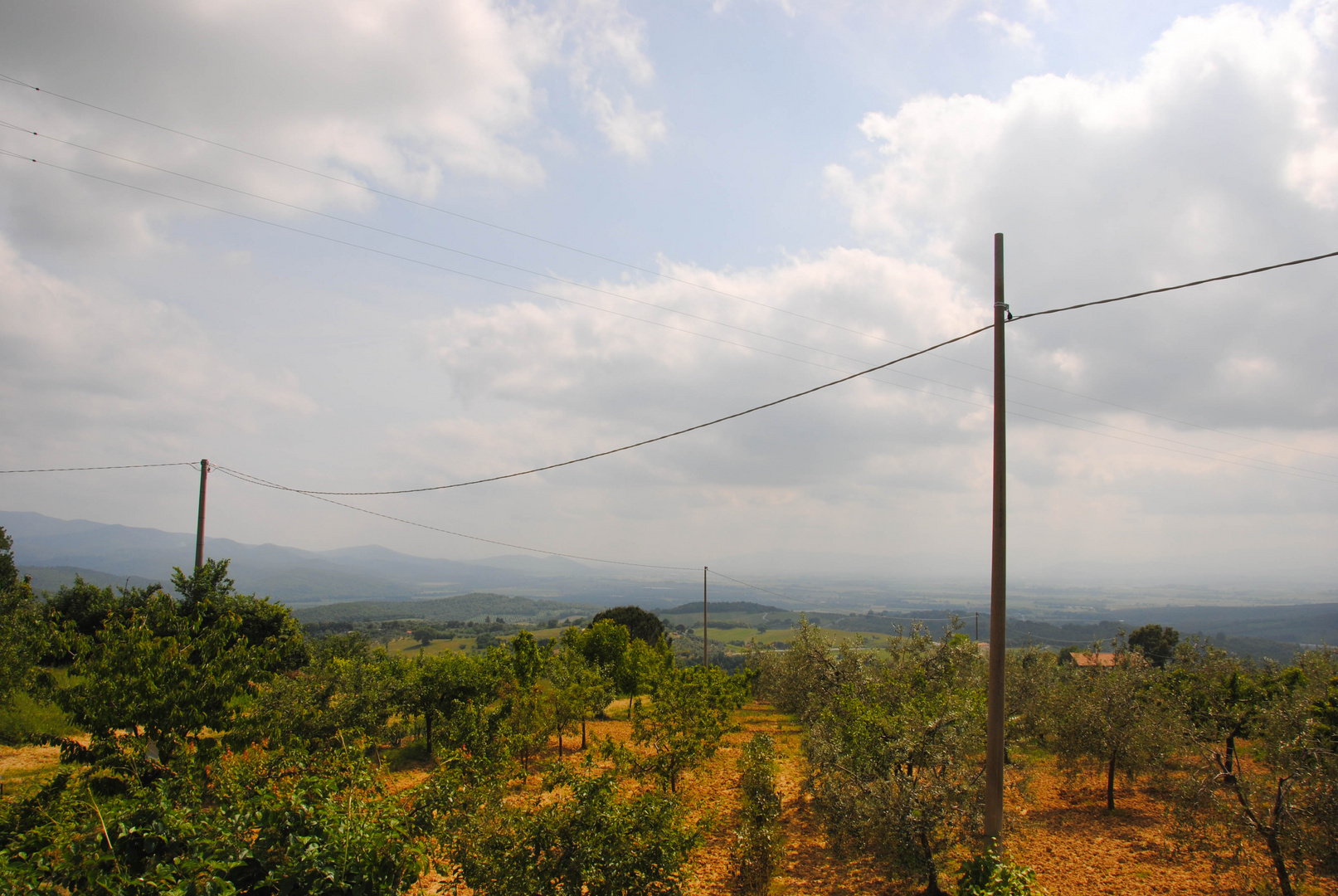 Landschaft trifft auf Zivilisation