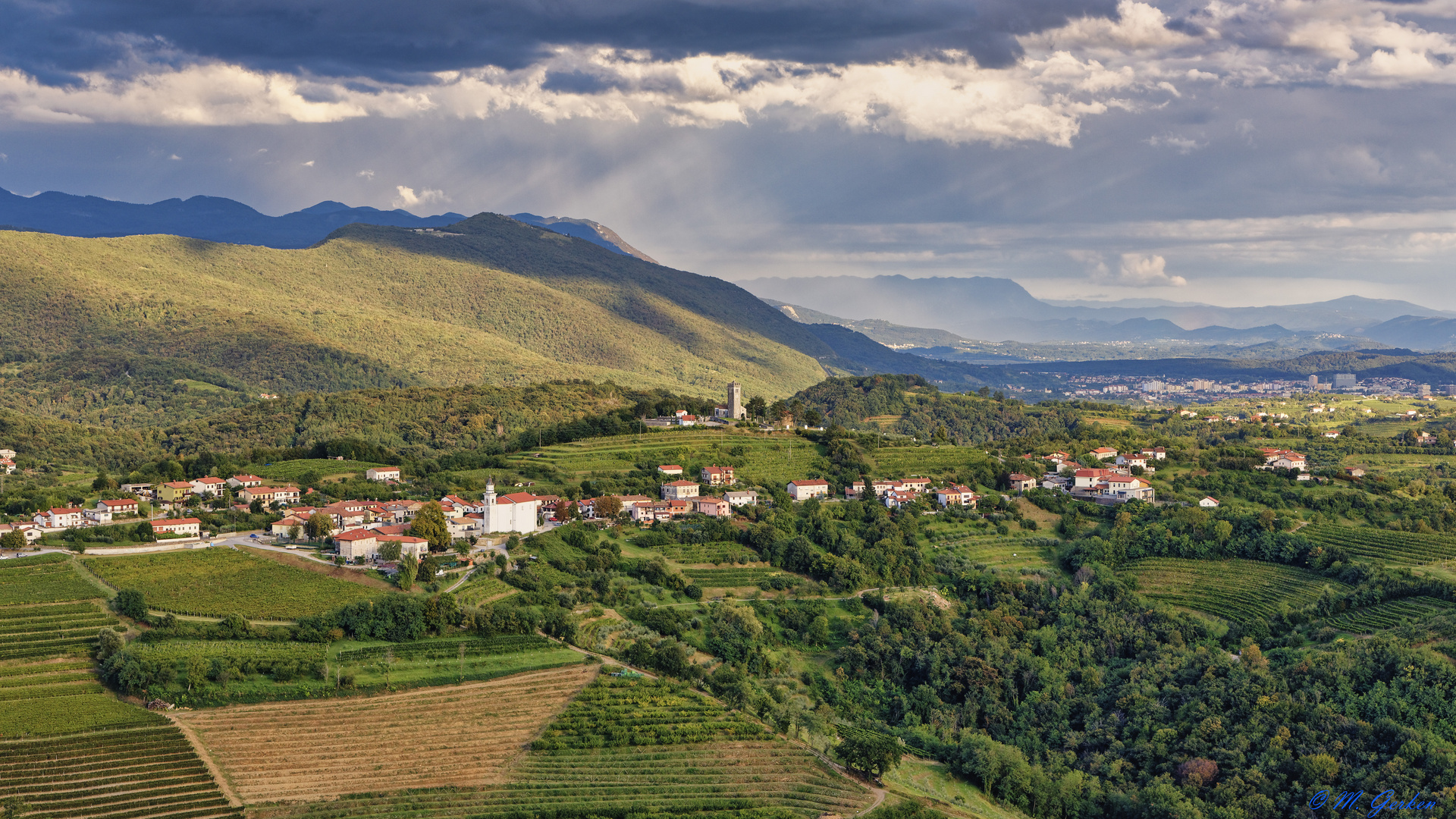 Landschaft um Goriska Brda