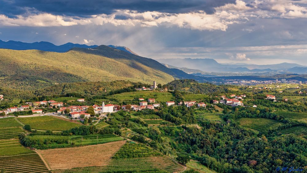 Landschaft um Goriska Brda