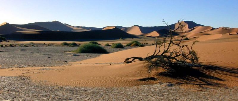 Landschaft um Sossusvlei, Namibia