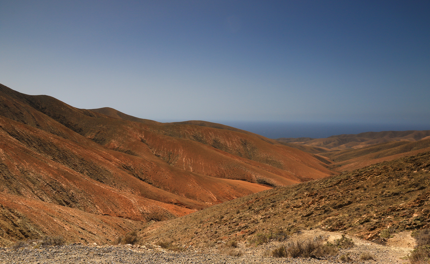 Landschaft und Farben Fuerteventuras