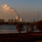 Landschaft und Industrie am Niederrhein