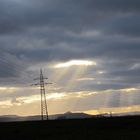 Landschaft unter Strom