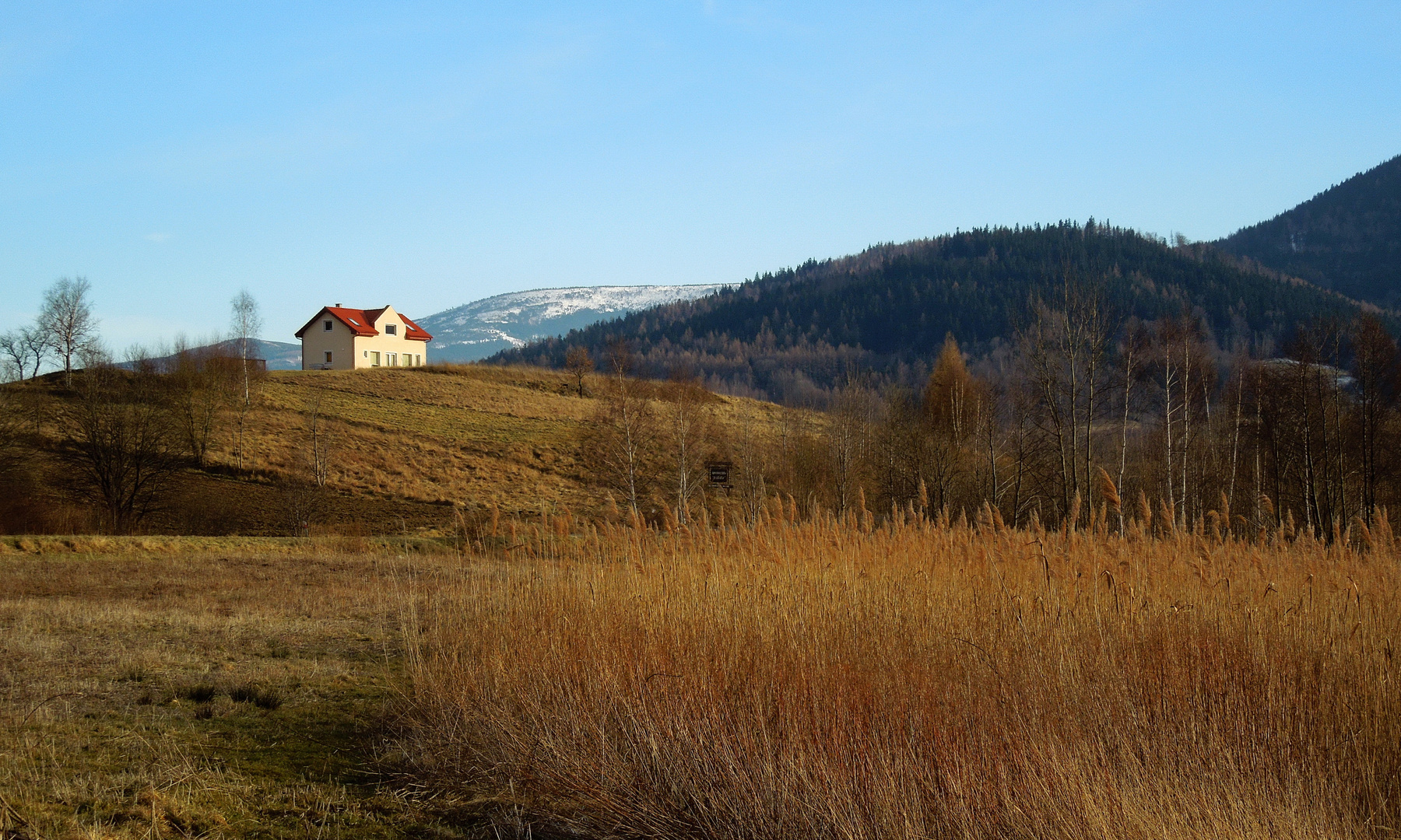 Landschaft, unweit